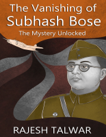 THE VANISHING OF SUBHASH BOSE by Rajesh Talwar.pdf